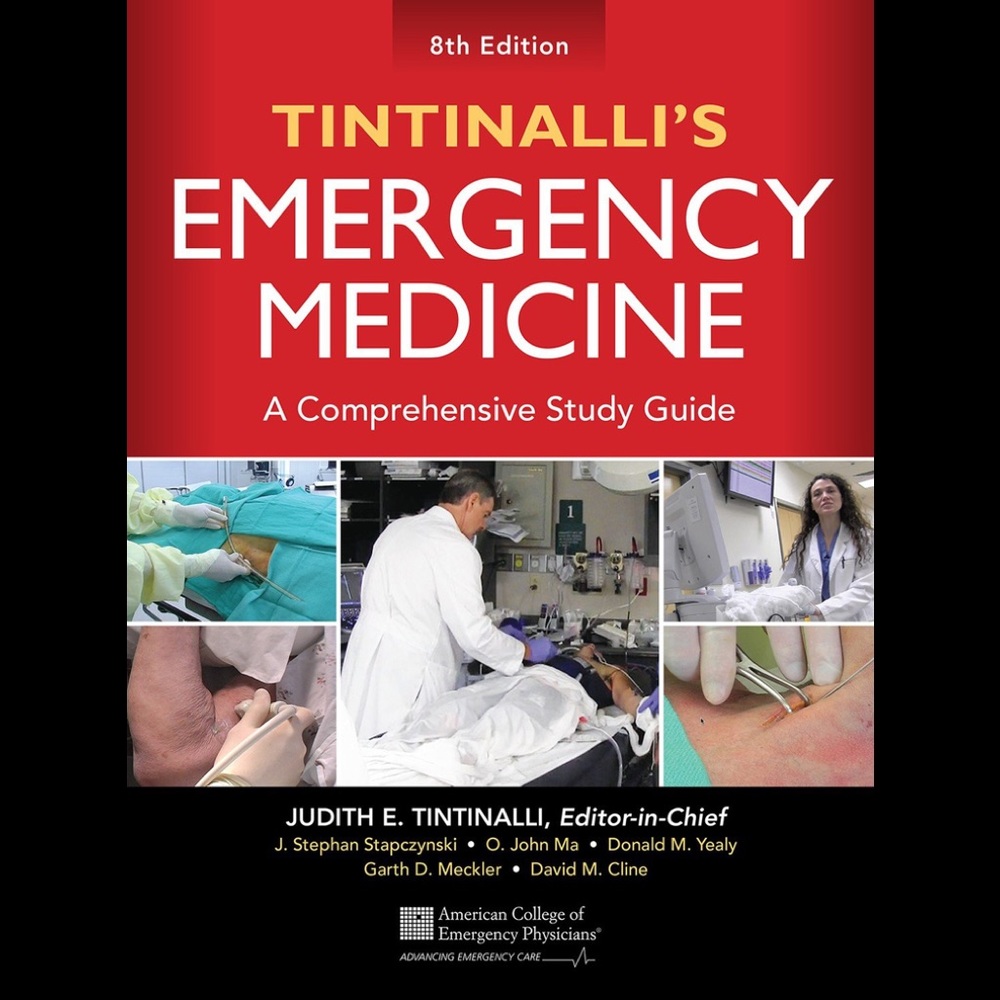 🔴SOLD🔴Tintinalli’s Emergency Medicine 8th Edition